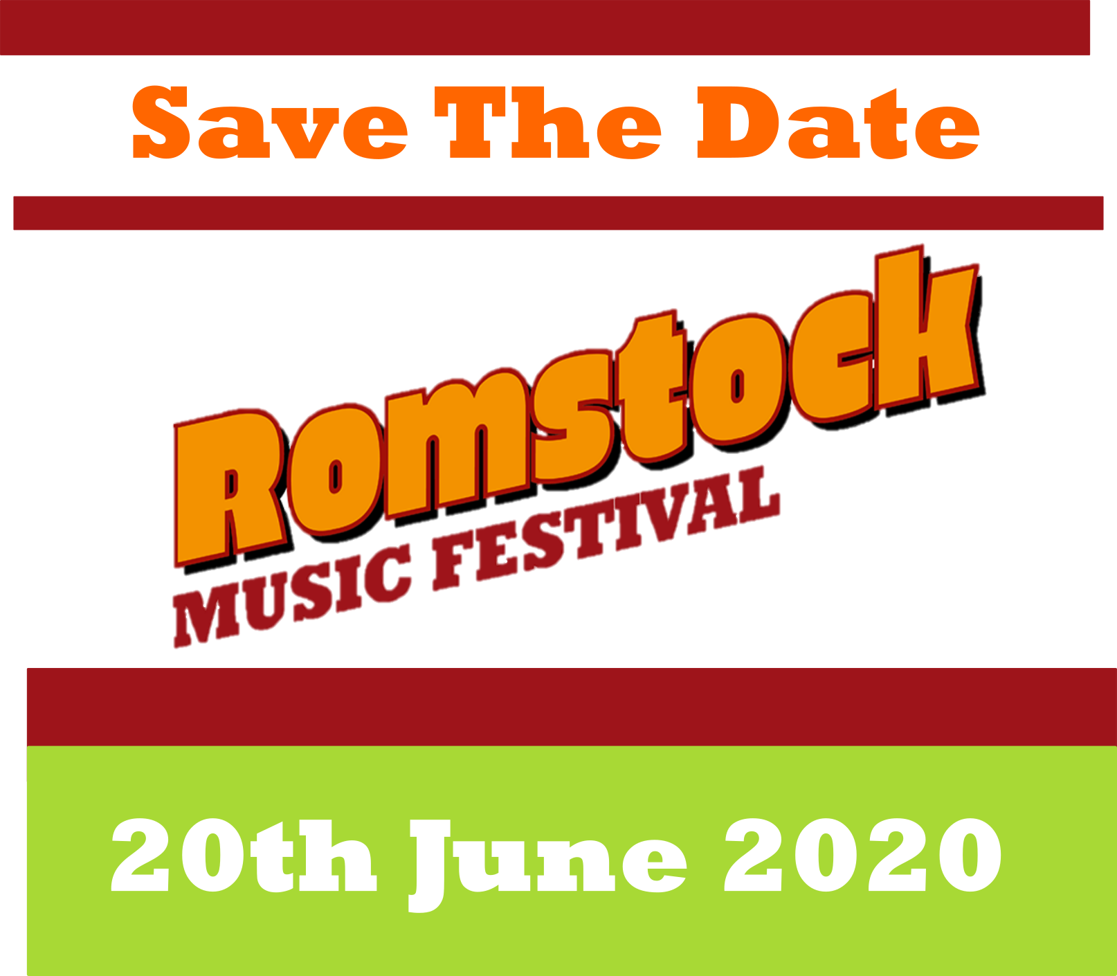 Romstock Save The Date