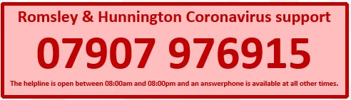 Romsley Coronavirus Hotline